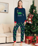 Family Matching Parent-child Printed Alphabet Animal Pajamas