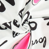 Kid Baby Girl Valentine's Day Long Sleeve Love Spring 2 Pcs Sets
