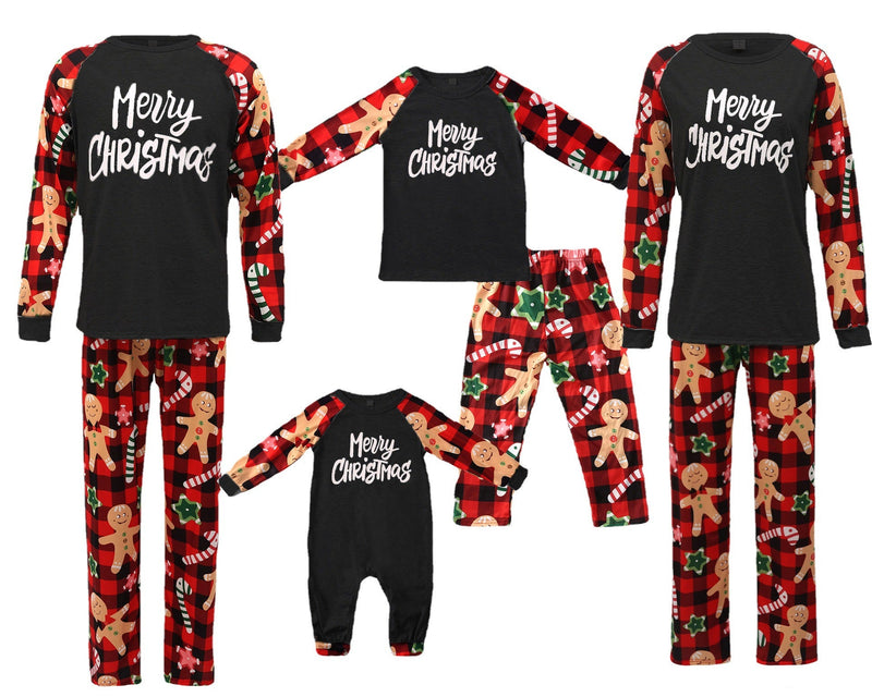 Family Parent-child Home Pajamas