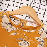 Kid Girl Princess Long Sleeve Flower Print Dresses