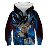 Super Kid Boy Dragon Ball Long Sleeve Hoodie