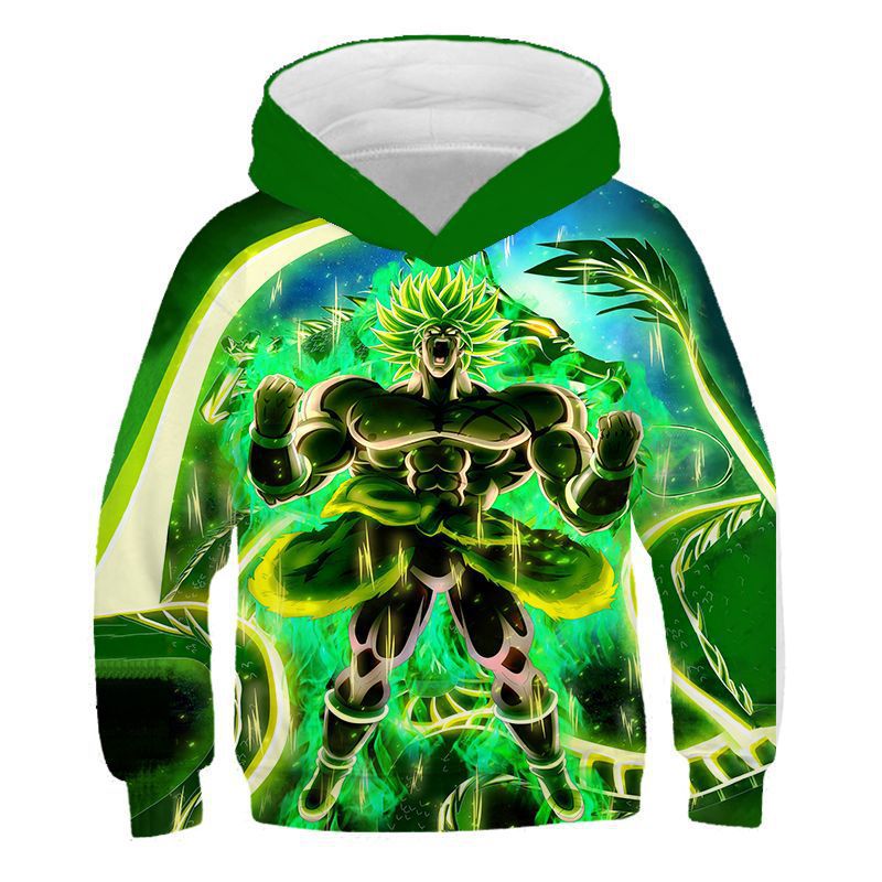 Super Kid Boy Dragon Ball Long Sleeve Hoodie