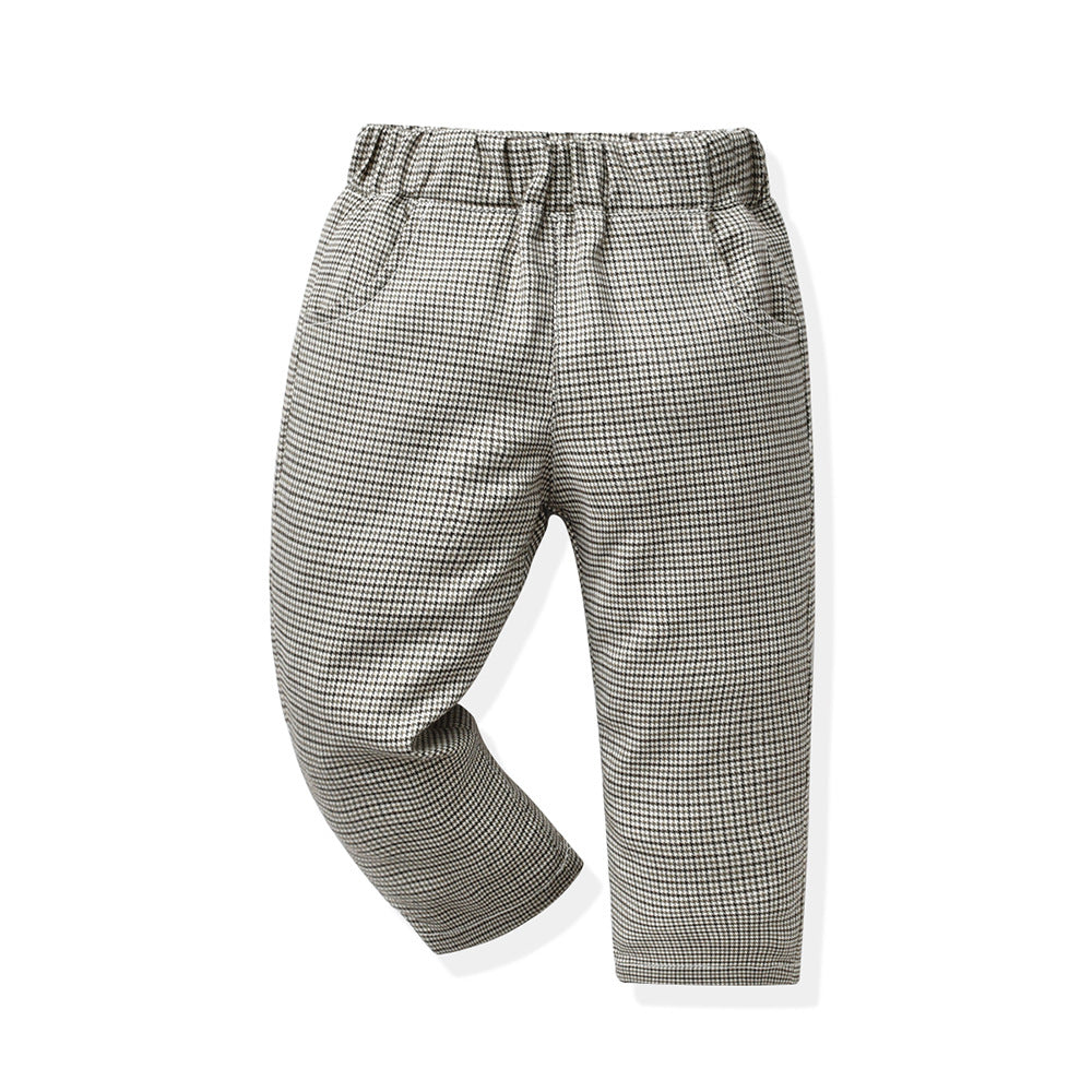 Kid Baby Boys Suit British Handsome 3 Pcs Sets