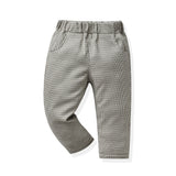 Kid Baby Boys Suit British Handsome 3 Pcs Sets