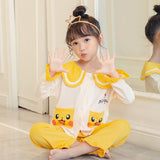 Kid Baby Girl Spring Autumn Pajamas Cute Cartoon Home Wear