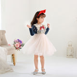 Kid Baby Girl Puffy Western Style Dress