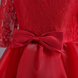 Kid Girl Princess Poncho Christmas Dresses