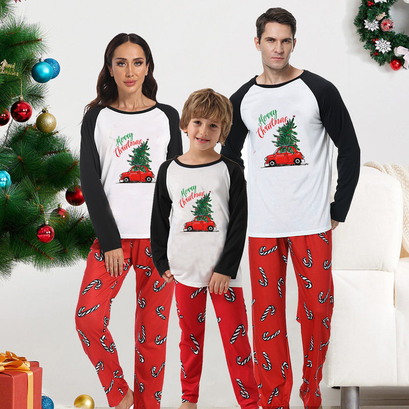 Family Matching Christmas Parent-child Pajamas