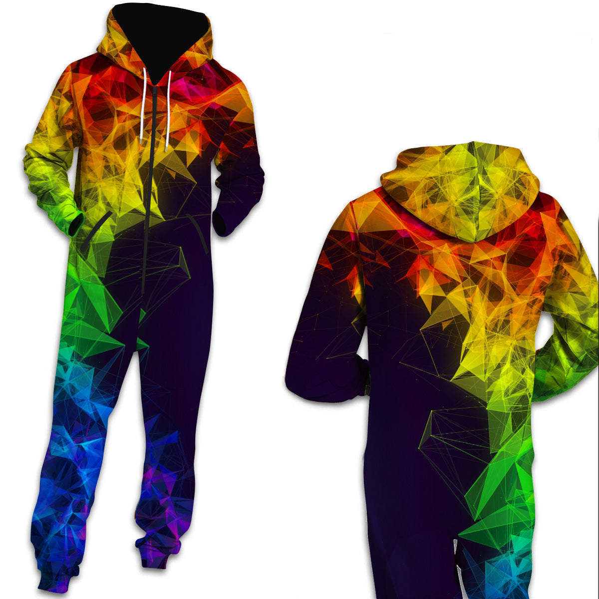 Family Matching Parent-child Long Sleeve Loose Digital Printing Pajamas