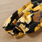 Kid Baby Girl Long Sleeve Lace Collar Bow Tie Flower Dresses