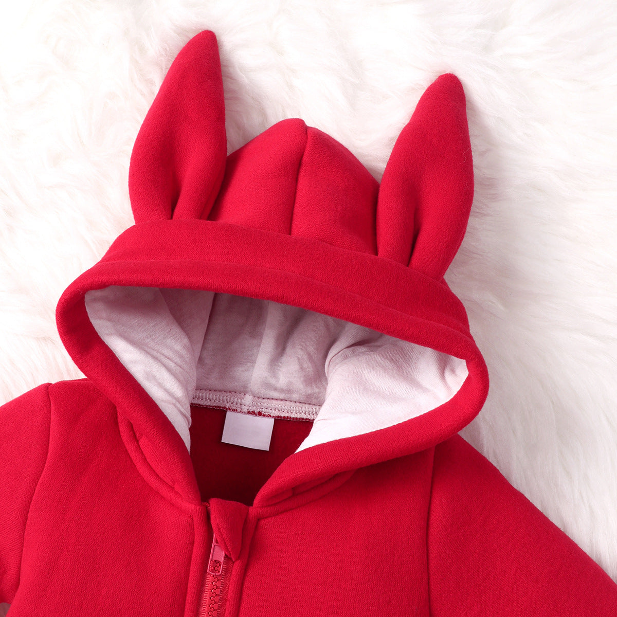 0-12M Baby Harried Long Sleeve Rabbit Bear Ears Rompers