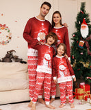 Family Cartoon Snowman Deer Christmas Parent-child Homewear Pajamas