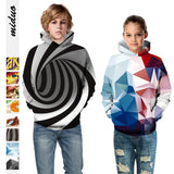 Kid Boy Girl 3D Printed Spring Autumn Fashion Hoodie