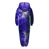 Kid Boy Girl Jumpsuit Loose Sky Digital Printed Zipper Rompers