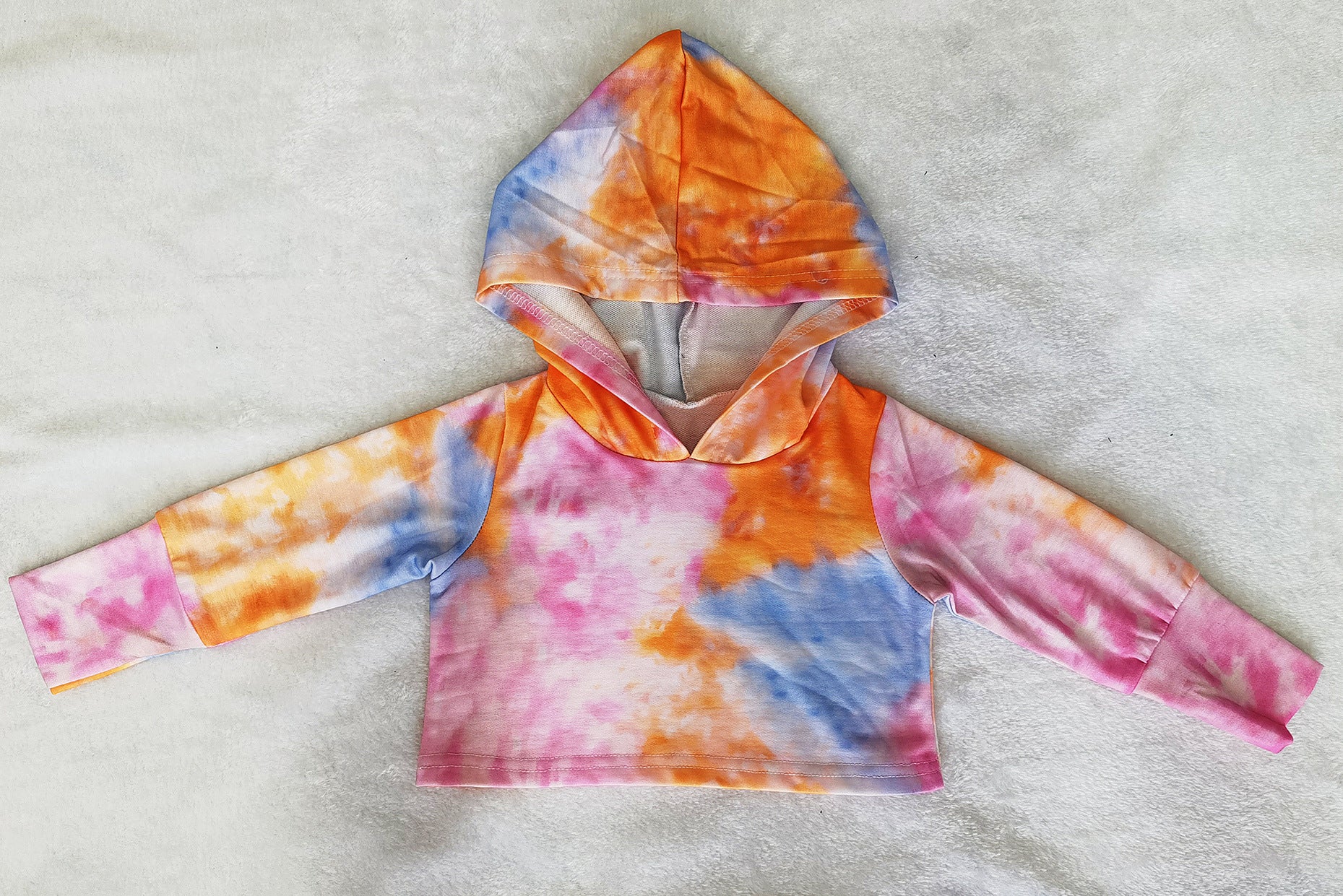 Kid Baby Boy Girl Casual Tie-dye Sportswear Sets 2 Pcs