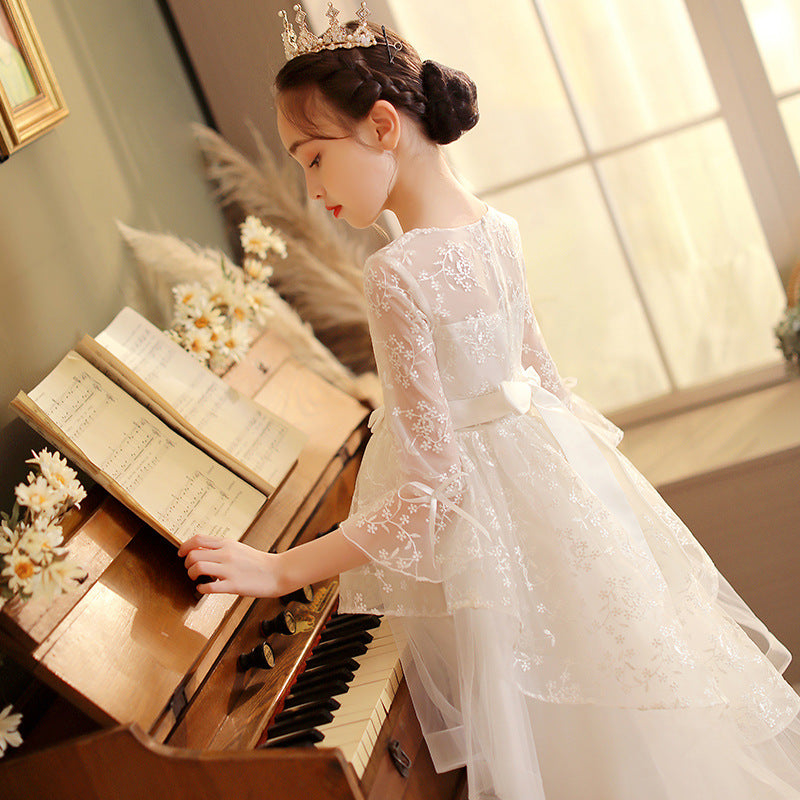 Autumn Spring Kids Girl Princess Formal Dresses
