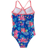 Kid Girls Swimsuit Ruffled One-piece Soaking Spring Beachwear