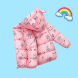 Kid Baby Girl Boy Jacket Lightweight Down Cotton-padded Coat