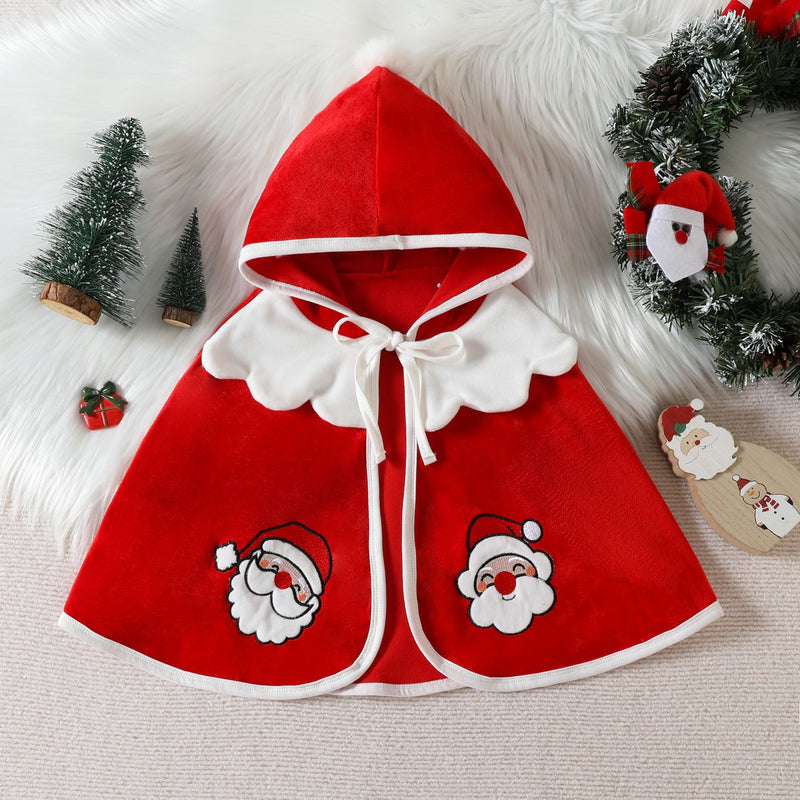 Kid Baby Girl Boys Christmas Santa Claus Elk Snow Coats