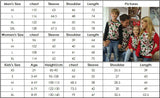 Family Matching Parent-child Hoodie Christmas Print Round Neck Shirts