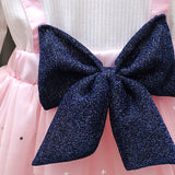 Kid Baby Girl Korean Gauze Braces Lace Dresses