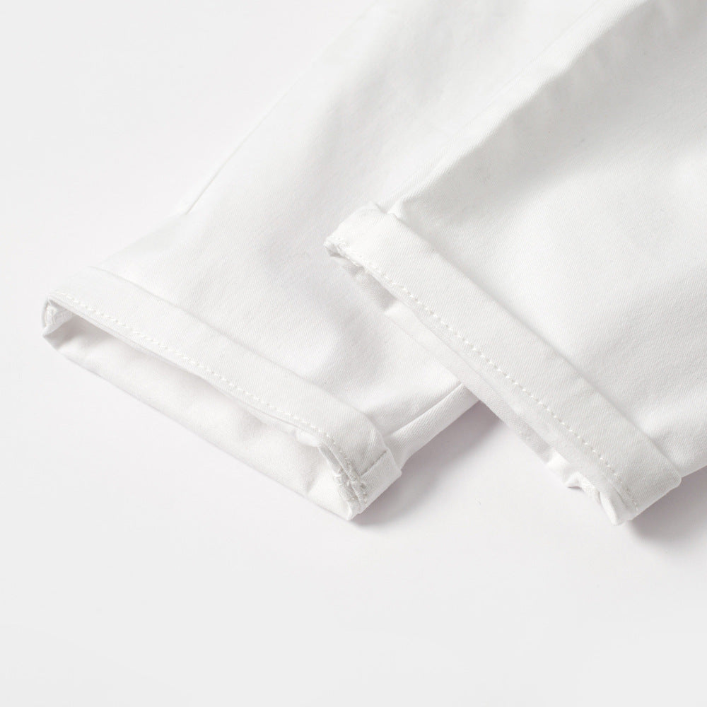 Kid Baby Boy Gentleman Suit Light Blue Long Sleeve Set 2 Pcs