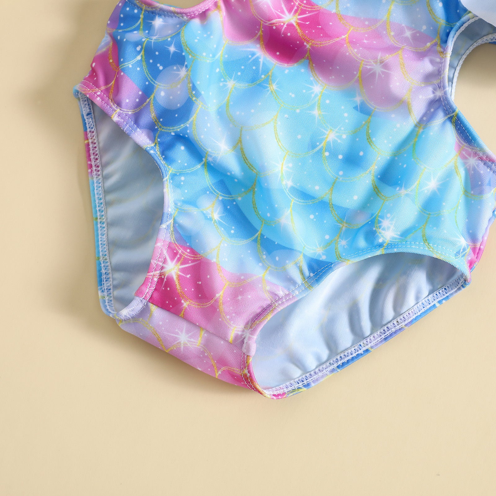 Baby Girls Fishscale One-piece Fashion Swimsuit