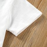 Kid Baby Girls Letter Personalized Printed Flared 2 Pcs Set