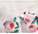 Kid Baby Girls Short Sleeved Summer Flower Casual Dresses