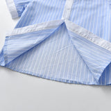 Kid Baby Boy Suit British Gentlemen Summer Cotton 4 Pcs Set