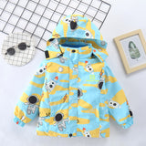 Kid Baby Girl Outdoor Mountaineering Trench Extra Heavy Coats