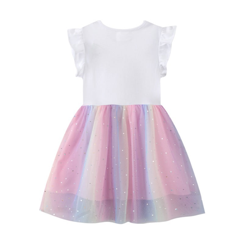 Kid Baby Girls New Summer Ultra Chic Unicorn Dress