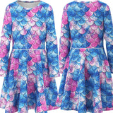 Kid Baby Girl Princess Mermaid Animal Unicorn Dress