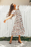 Family Matching Parent-child Sweet Leisure Holiday Dresses