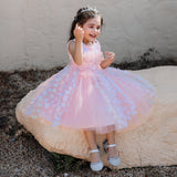 Kids Baby Girl Flower Princess Wash Dress