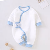 Baby Autumn Winter Warm Butterfly Nascent Cotton Rompers