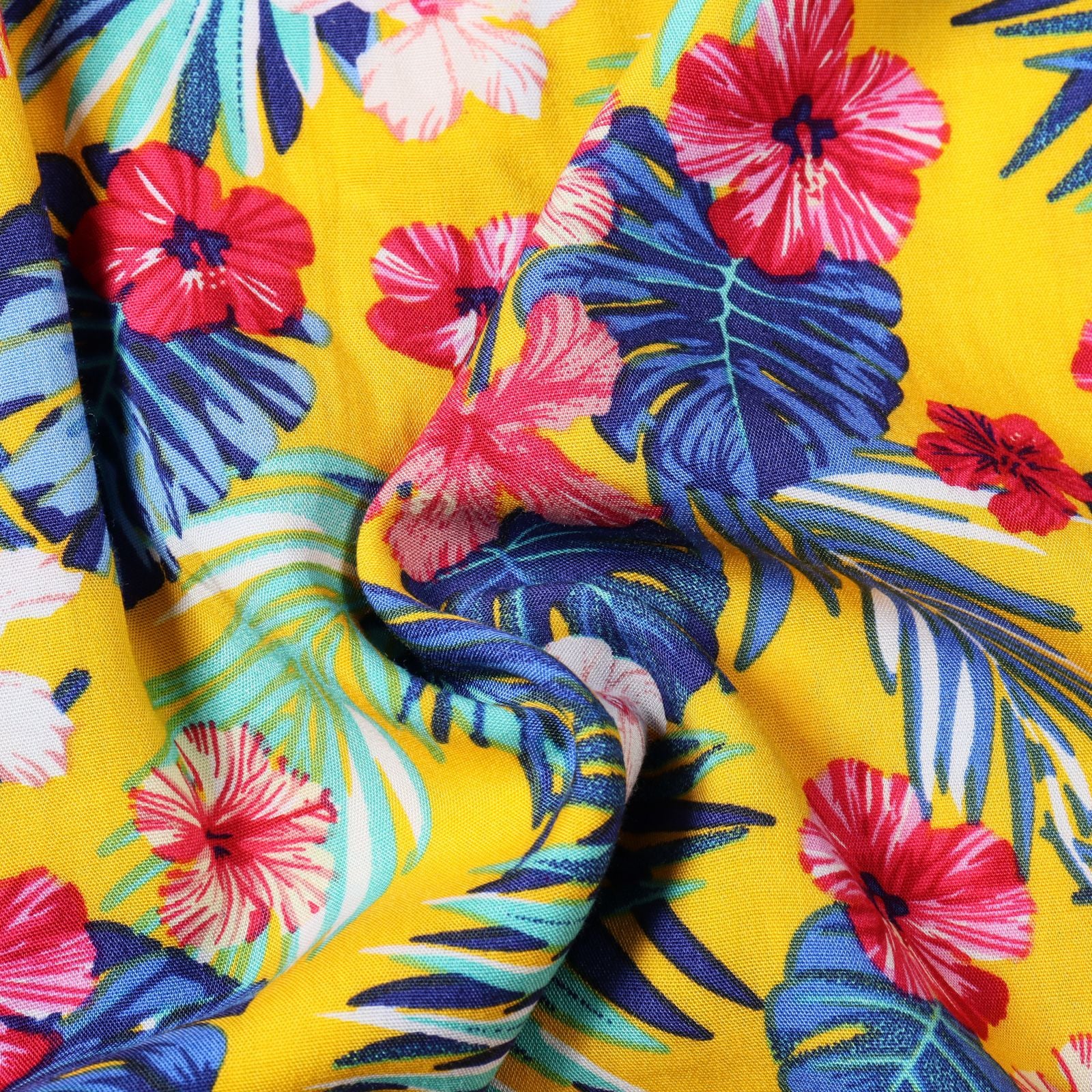 Family Matching Mother-daughter Halter Holiday Beach Print Dresses