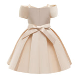 Kid Girl Pink Summer Suspender Princess Dresses