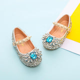 Girl Pearl Sequin Soft Sole Single Shoes