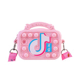 Kid Silicone Tiktok Anti-rat Pioneer Pressure Relief Puzzle Toy Bag