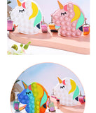 Kid Rat Exterminator Pressing Silicone Unicorn Horse Mini Cute Bag