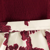 Kid Girl Spring Autumn Long Sleeve Printed Flower Dresses