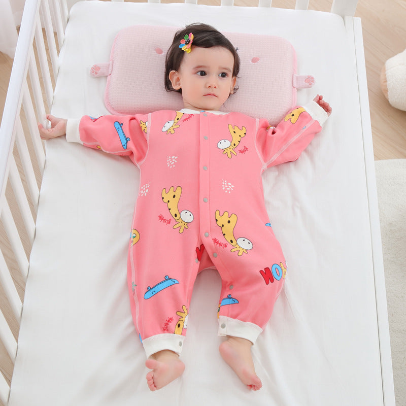 Baby Onesie Fleece Boneless Fall Winter Climbing Milk Silk Rompers