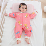 Baby Onesie Fleece Boneless Fall Winter Climbing Milk Silk Rompers