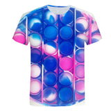Kid Baby Boy Girl 3D Short Sleeve Summer T Shirt