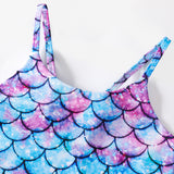 Kid Girls One-piece Swimsuit Mermaid Bathing Beach Swimwear