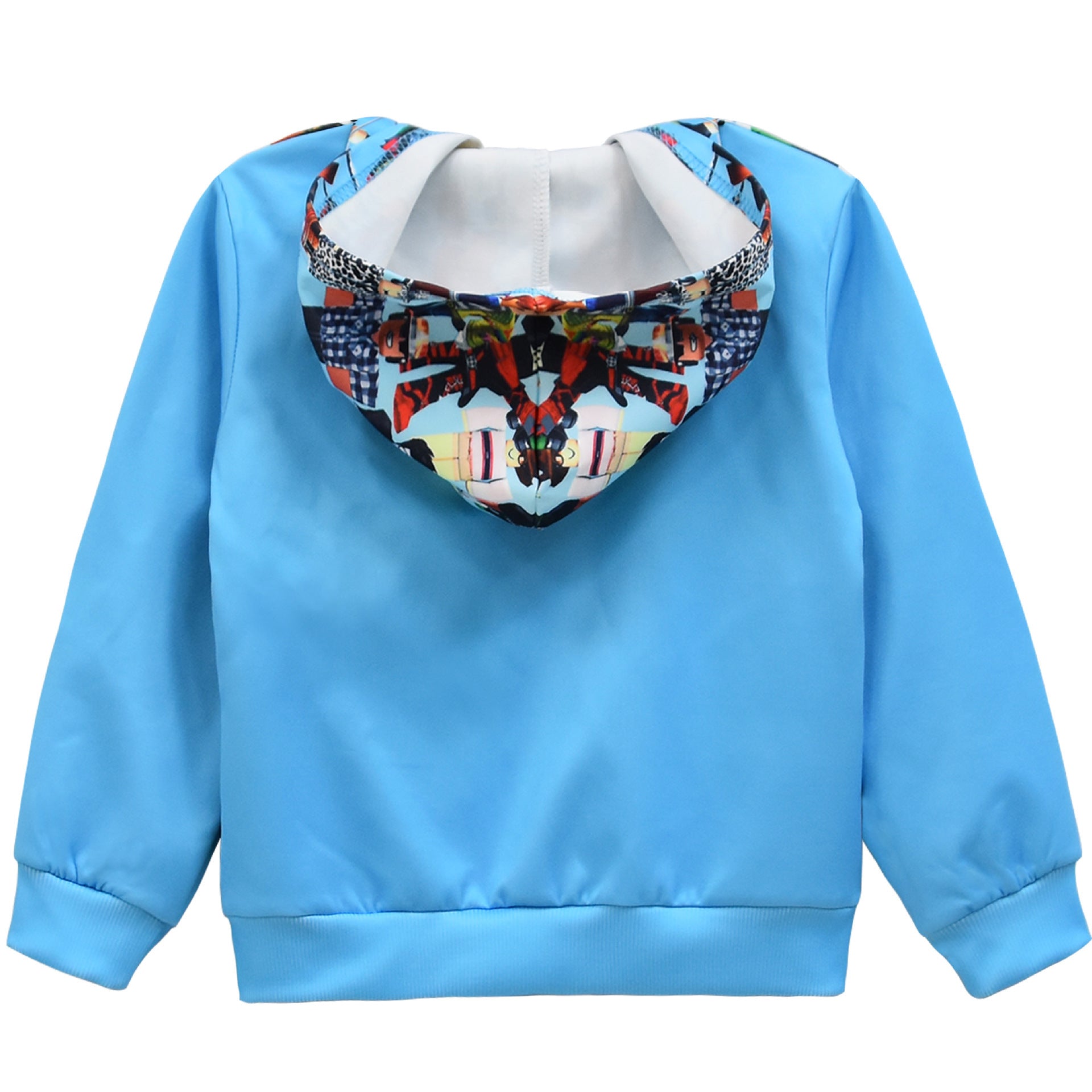 Kid Boy Jacket Zipper Hooded Cardigan Cartoon Game Coats