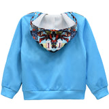Kid Boy Jacket Zipper Hooded Cardigan Cartoon Game Coats