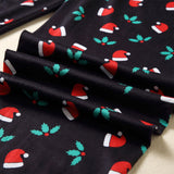 Family Matching Christmas Printed Christmas Letter Parent-child Pajamas