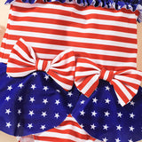Kid Baby Girls One-piece Swimsuit Vest Triangle Crawl Rompers